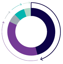 Institutional shareholding by geography
