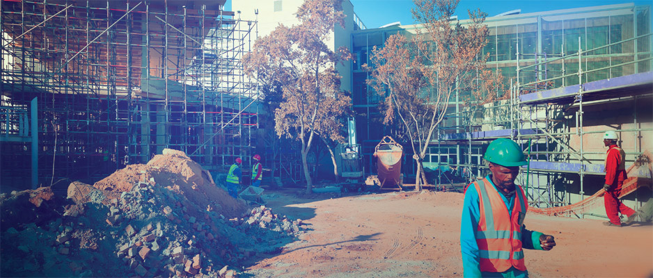 The new Telkom campus under construction in Centurion